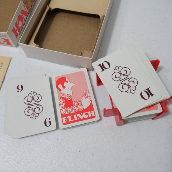Flinch Vintage 1976 Famous Card Game Parker Brothers - Picture 10 of 14